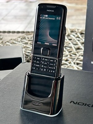 Nokia 8800 Arte - 1 GB - Black (Unlocked) Full Box ! Lifetimer 13 minutes