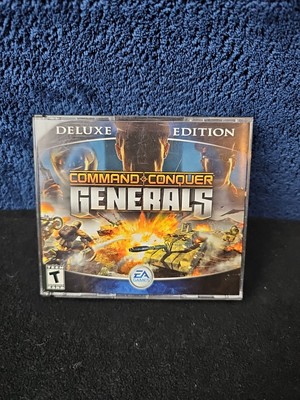 Command & Conquer Generals Deluxe Edition (Windows PC, 2003) 4 Disc Set w Keys