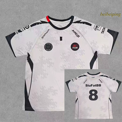 2026 TYLOO Valorant Jersey SiuFatBB Quick Dry White Short Sleeve Esports T-Shirt