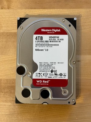 Western Digital WD Red Plus 4TB SATA 3,5 Zoll interne Festplatte (WD40EFAX)