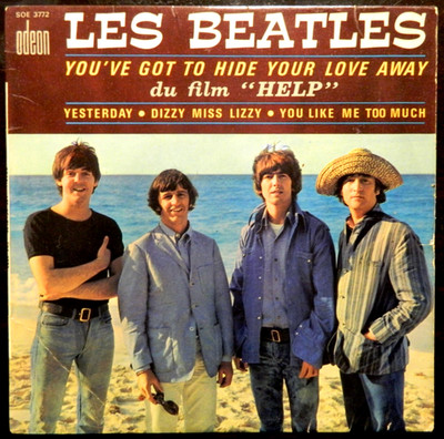 The Beatles  EP     You`ve Got To Hide Your Love Away   aus FR    RAR