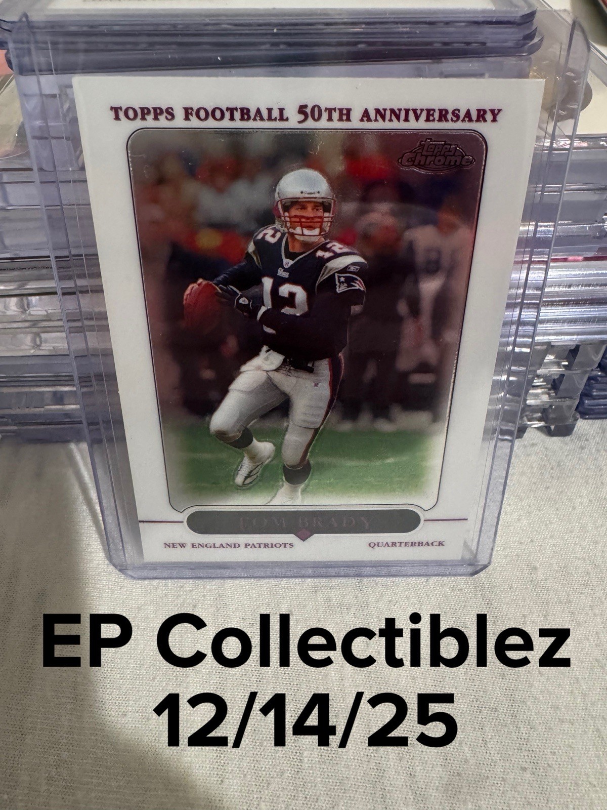 2005 Topps Chrome - Tom Brady #46