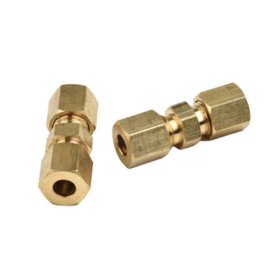 10x Quick connectors for brake lines DIN 4.75 mm 3/16, without flaring or flarin
