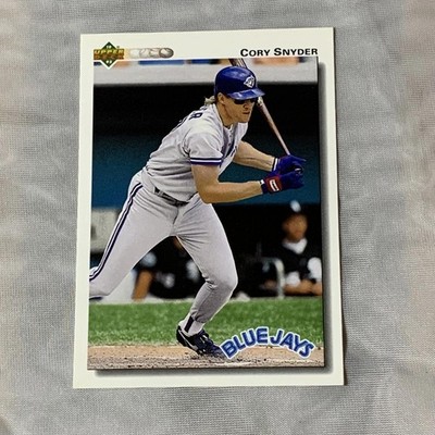 1991 Upper Deck Final Edition Cory Snyder #504 Toronto Blue Jays Card