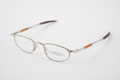 New Oakley OO A Wire JORDAN Platinum/Brown 46-20 Eye Glasses Frames