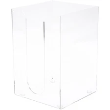 Plymor Clear Acrylic Napkin Holder, 8.375" H x 5.5" W x 5.5" D (For 5" Napkins)