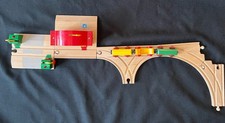 Vintage BRIO Track Trains Post Office Train Crossing