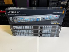 Blackmagic Teranex AV SDI HDMI Fiber 12G UHD Converter Generator Scaler 3x Ava