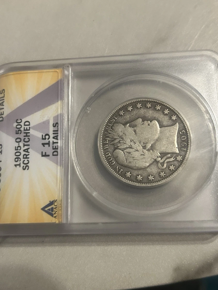 1905 Year Barber Half Dollars (1892-1915) for sale | eBay