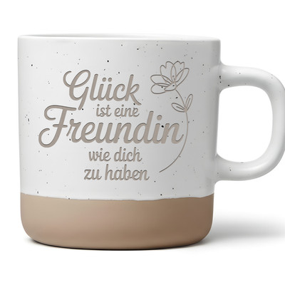 Glück ist eine Freundin wie dich zu haben Tasse Geschenk Beste Freundin