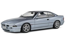 BMW e31 850 CSi 1992 Arctic Silver diecast model car S1807004 Solido 1:18