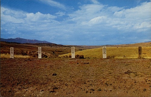 Virginia City,MT Road Agent's Graves Madison County Montana Postcard - Picture 1 of 2