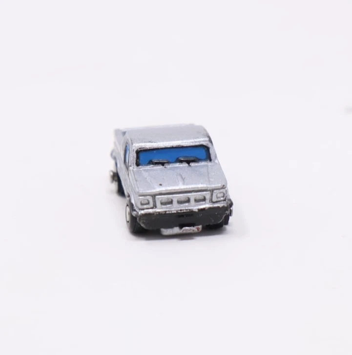 Micro Machines Insiders Ultrasmall Silver Datsun Pickup Truck Mini Miniature - Image 3 of 4