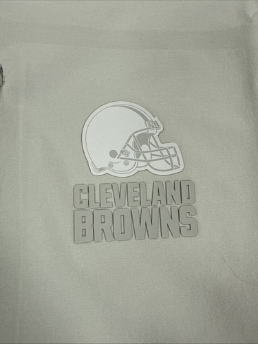 Cleveland Browns Fanatics Front Office Woven 1/4 Zip Jacket Gray Men's Sz L NWT - Picture 5 of 16