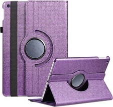 360 Degree Rotating Smart Case for Samsung Galaxy Tab A 10.1 2019 - Purple