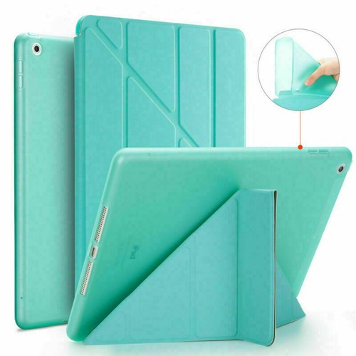 PU Leather Smart Case Stand Cover For iPad Air 4 10.9 9th 8th 7th 10.2 10.5 9.7 - Picture 45 of 50