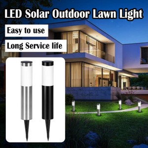 37.5*6cm Solar Garden lumière cylindrique éclairage extérieur auto étanche