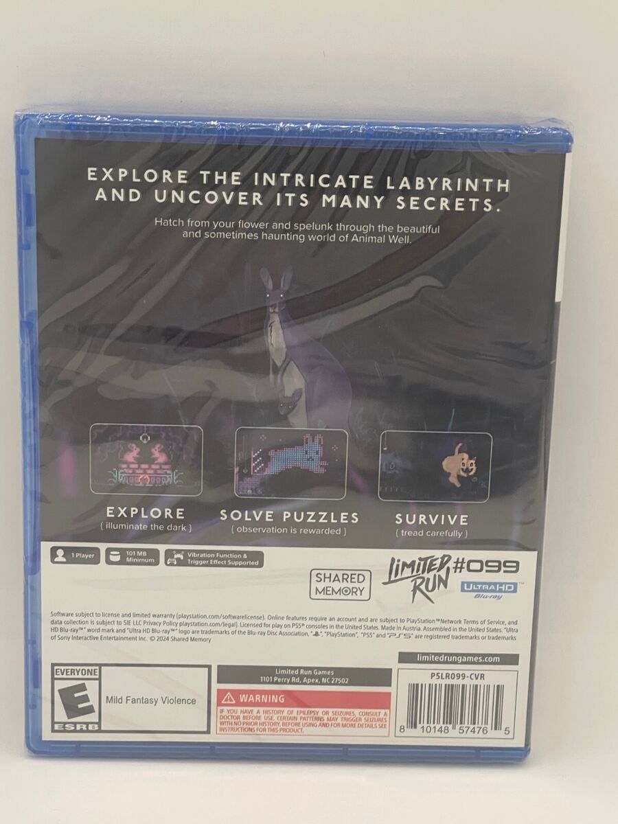 PS5 Limited Run #99: ANIMAL WELL | eBay PS5 Limited Run #99: ANIMAL WELL | eBay