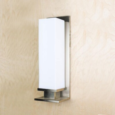 Meomi 15-Inch LED Vanity Fixture, Wall-Mounted Bathroom Light, Dimmable 15W LED