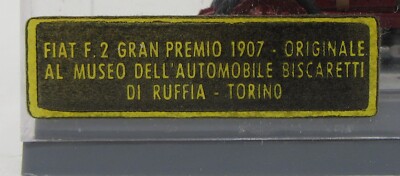 Pocher - Scale 1/8 - K77 - Fiat F2 Grand Prix de France