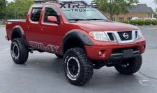 For 2005-2020 Nissan Frontier Short Bed Textured Boss Pocket Rivet Fender Flares