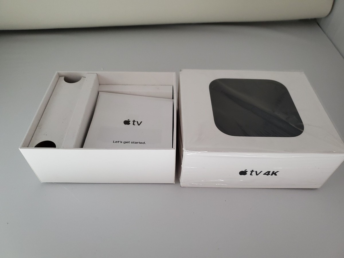 BOX ONLY Apple TV 5th Gen 4K HDR 64GB Black MP7P2LL/A A1842