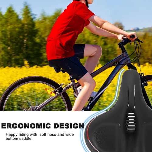 Fahrrad Sattel Fahrradsattel Fahrradsitz Gelsattel MTB Tourensattel Damen Herren - Bild 8 von 12