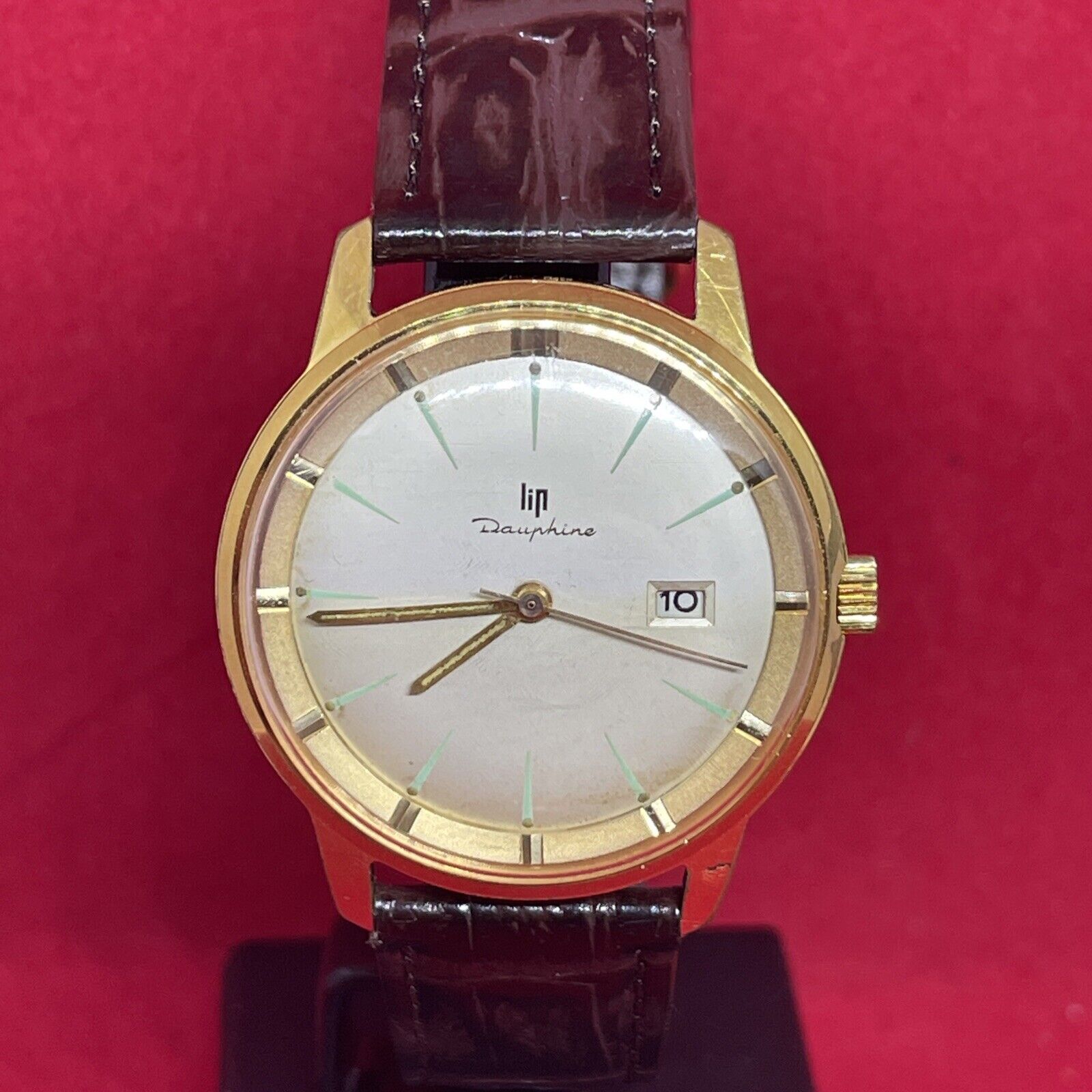 LIP Dauphine Vintage Mechanical Watch R558 / 21600 INT 451 France