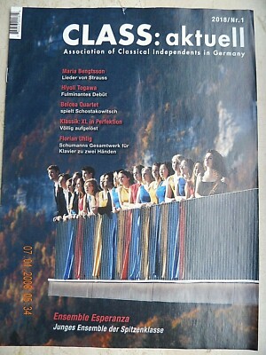 CLASS AKTUELL,1/18,ENSEMPLE ESPERANZA,HIYOLI TOGAWA,BELCEA QUARTET,F. UHLIG
