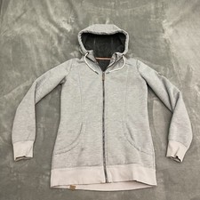 Roxy Hoodie Womens Size Medium Hoodie Full Zip Heather Gray