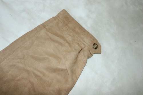 DUNNE 98CM DAMEN LANDHAUS LANGE LEDER HOSE ca GR 40 W30 LEDERHOSE WIESN - Bild 5 von 5