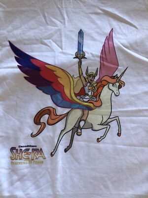She-Ra Princess Of Power Netflix Tshirt Medium Swift Wind RARE!