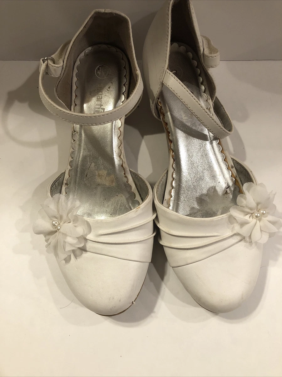 Miss Lola | Pretty Girl White Embellished Lace Up High Heels – MISS LOLA