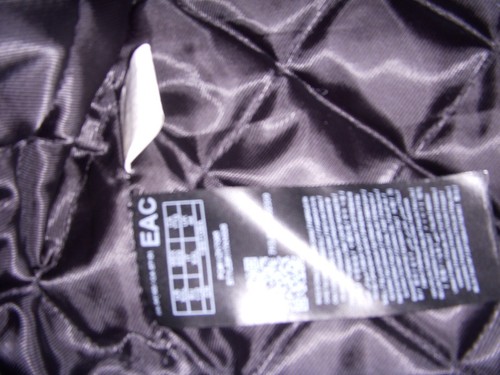 Jacket Men Flight Guess Collar Bomber Hardly Used Black Zip Up Size XXLarge - Picture 3 of 9