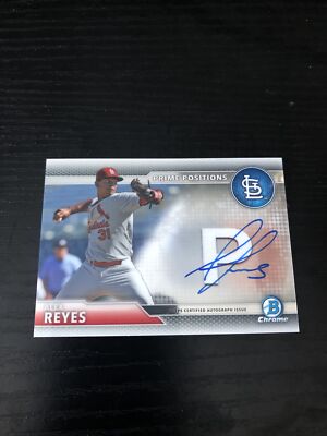 2016 Bowman Chrome Prime Position Autographs #PPAARE Alex Reyes RC/250
