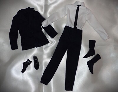 Ken Classic 1950's Look Classic Dark Navy Suit Complete Fashion ~ Newly Unboxed 