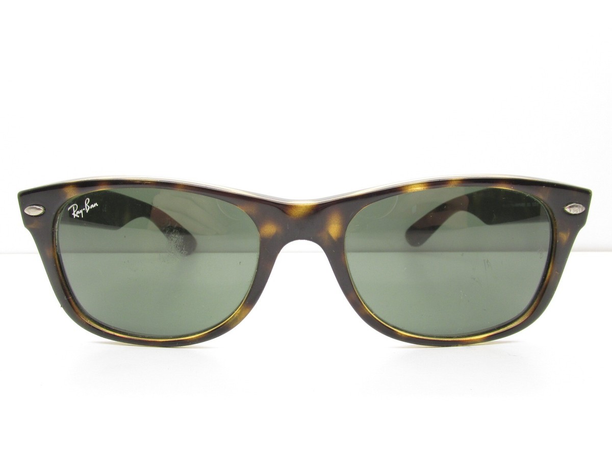 RAY-BAN RB 2132 NEW WAYFARER 902 HORN-RIMMED SUNGLASSES tortoise