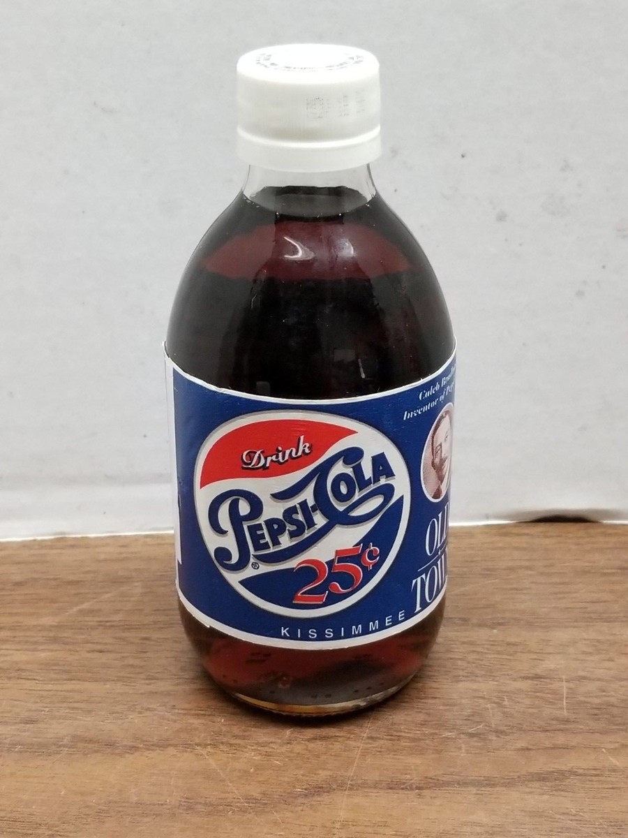 Old Town Pepsi Cola 10oz Glass Bottle Soda Kissimmee Florida | eBay