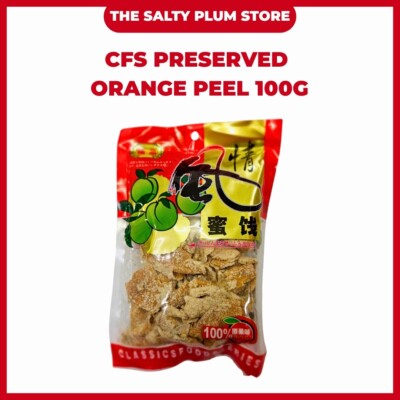 CFS Preserved Orange Peel 100g The Salty Plum Store