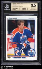 POP 1: Chris Joseph RC BGS 9.5: 1990-91 Upper Deck French Rookie Gem Mint Plus