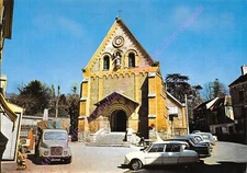 CPM 91330 YERRES Church Cars Van Edt RAYMON ca1981
