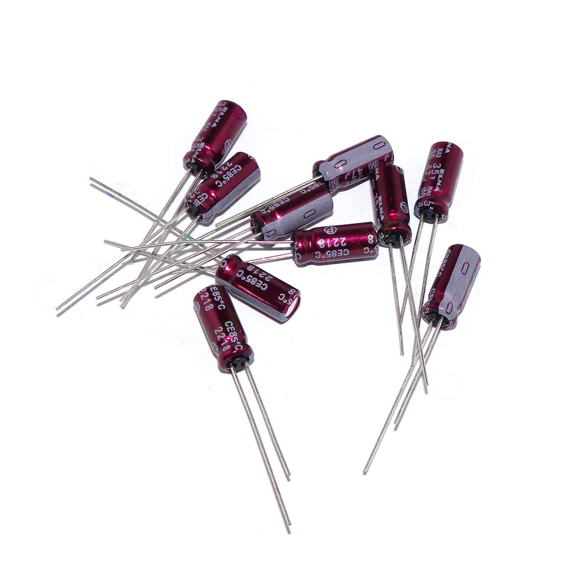 Tụ điện Màu đen RFS 50V 10UF SILMIC II ELNA (01 Con) - Dalabs Kit - Foto 5