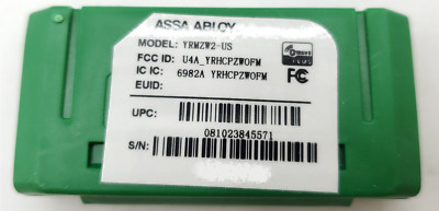 Yale Real Living Assure Lock Z-Wave Plus Network Module [AYR202-ZW-USA]