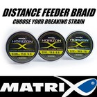 Matrix Horizon X Coated Distance Feeder Fishing Braid 150m Braided Line