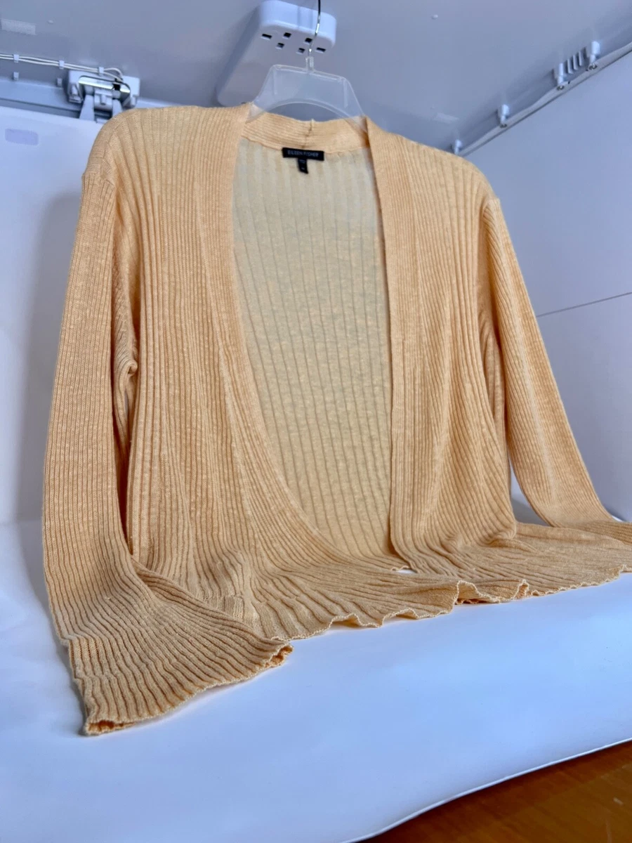 Light clearance gold cardigan