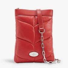 Nwt Mulberry Softie Phone Bag Red