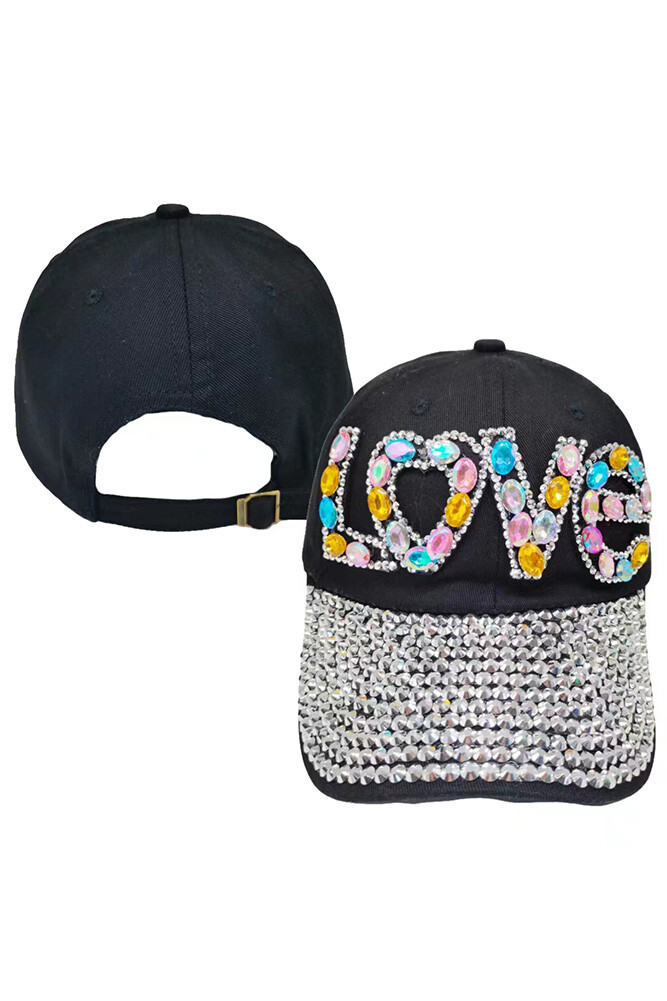 ScarvesMe Women Fashion LOVE Studded Rhinestone Bling  display picture 1
