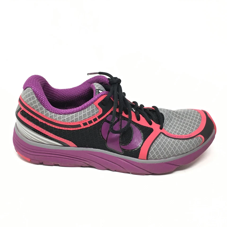 Mujer Perla Izumi W EM Road M 3 Zapatos para Correr Tenis Talla 11M Gris Púrpura S7 Foto 4 de 4