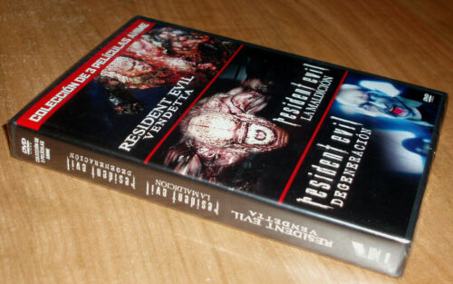 RESIDENT EVIL VENDETTA-LA MALDICION-DEGENERACION 3 DVD NUEVO PRECINTADO ANIME R2 - Imagen 3 de 6