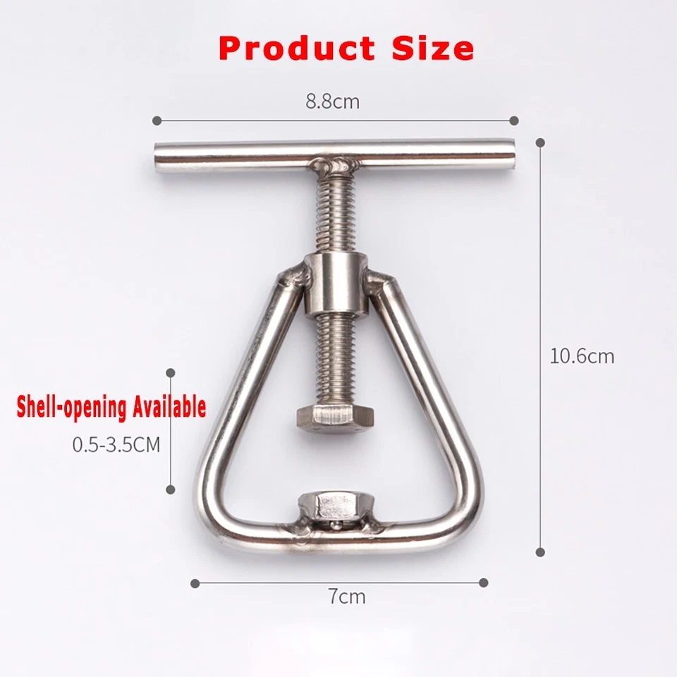 Stainless Steel Rotary Nuts Shell Opener for Black Walnuts, Hazelnut, Pecan, ETC - Image 3 of 4